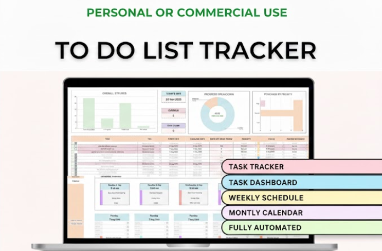 Digital To-do List & Task Tracker